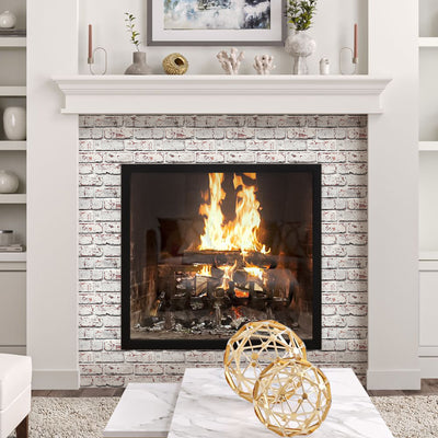 How Can Fireplace Tile Stickers Transform Your Living Space?  A Quick and Cost-Effective Upgrade