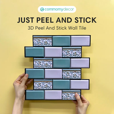 Are Peel And Stick Tiles Expensive? No, They Are Affordable and Easy DIY Project
