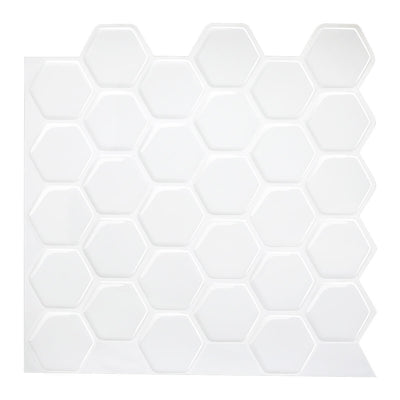 Pure_White_Hexagon_Peel_and_Stick_Backsplash_Tile_Commomy Decor