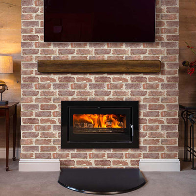 Can I Use Faux Brick For Fireplace?