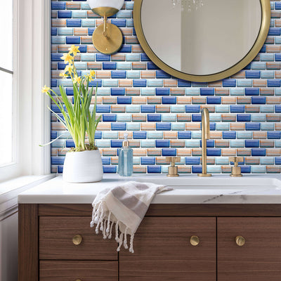 Can You Use Peel and Stick Backsplash in a Bathroom? Yes, It Would Be a Best Choice!