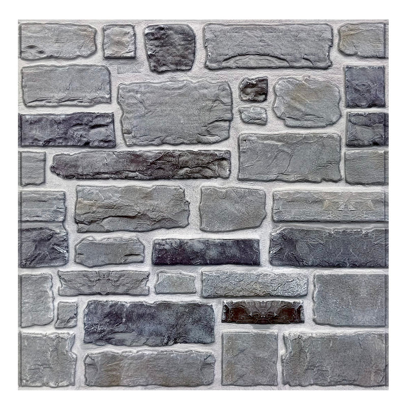 3D Ocean Mist Stone Peel and Stick Wall Tile