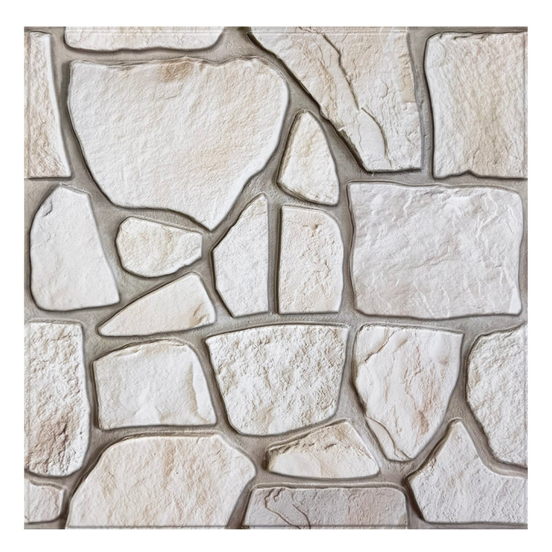 3D Sierra Sand Limestone Peel and Stick Wall Tile