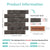 Muestra de azulejo de pared 3D Peel and Stick (1 hoja)