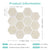 3D Peel and Stick Wall Tile Sample (1 Sheet)