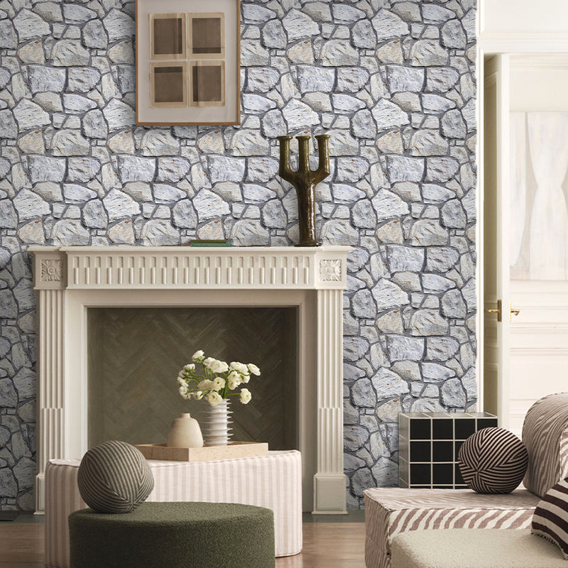 3D Irregular Flagstone Peel and Stick Wall Tile