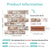 3D Peel and Stick Wall Tile Sample (1 Sheet)