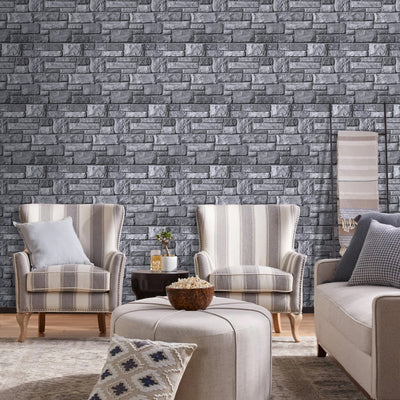 3D-Rustic-Grey-Stone-Peel-and-Stick-Wall-Tile-Commomy
