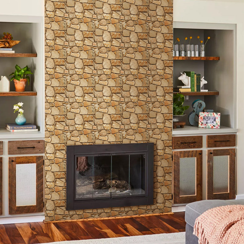 3D_Brown_Fieldstone_Peel_and_Stick_Wall_Tile_Commomy_Decor