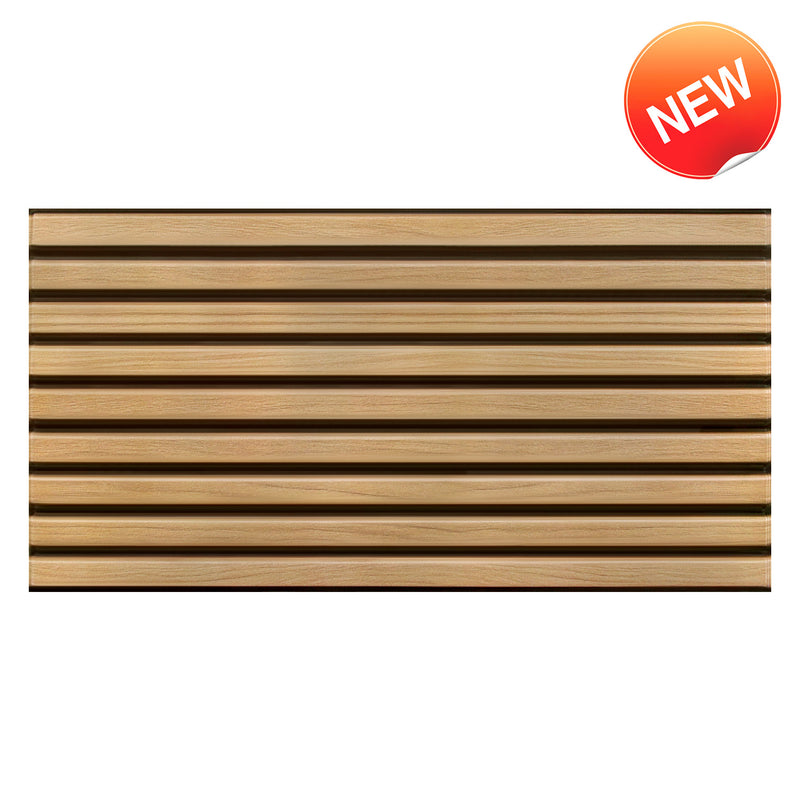 3D Slat Wood Wall Panels Peel and Stick -Large Size – Commomy