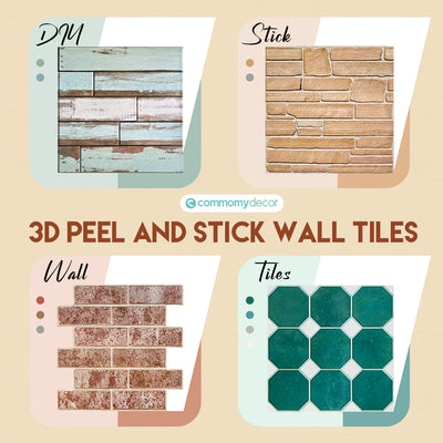 🎊Oferta🎊3D Peel and Stick Wall Tiles-DIY Wall Tiles