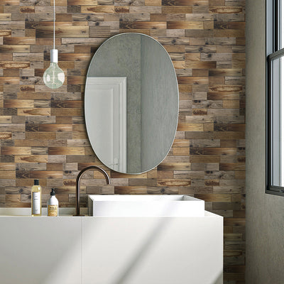 Vintage Wood Peel and Stick Tile Stickers