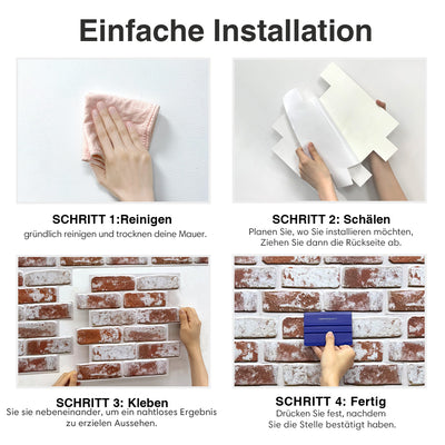 3D selbstklebende Wandpaneele