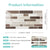 Peel and Stick Tile Stickers Sample (1 Sheet)
