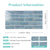 Peel and Stick Tile Stickers Sample (1 Sheet)
