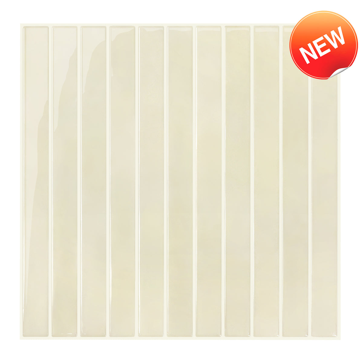 Toledo Cream KitKat Peel and Stick Backsplash Tile