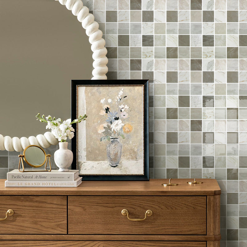 Vintage_Mosaic_Square_Peel_and_Stick_ Backsplash_Tile_Thicker_Design_commomy