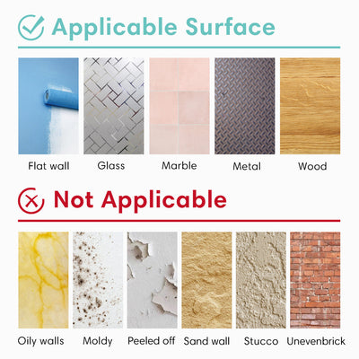 Brown Grey Marble Peel and Stick Tile Stickers