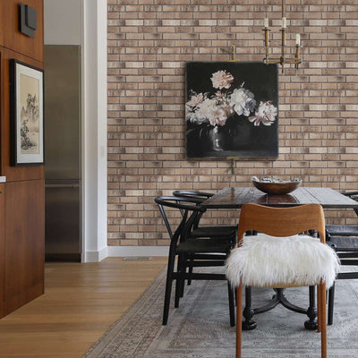 3D_Coffee_Brown_Brick_Peel_and_Stick_Wall_Tile-Commomy Decor
