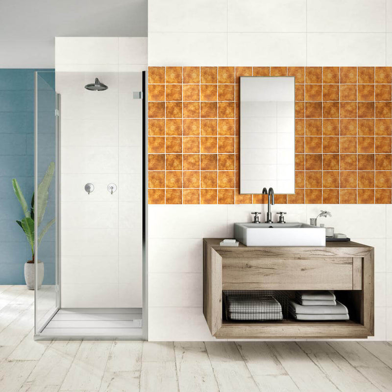 3D_Amber_Clay_Square_Birck_Peel_and_Stick_Wall_Tile_Commomy Decor