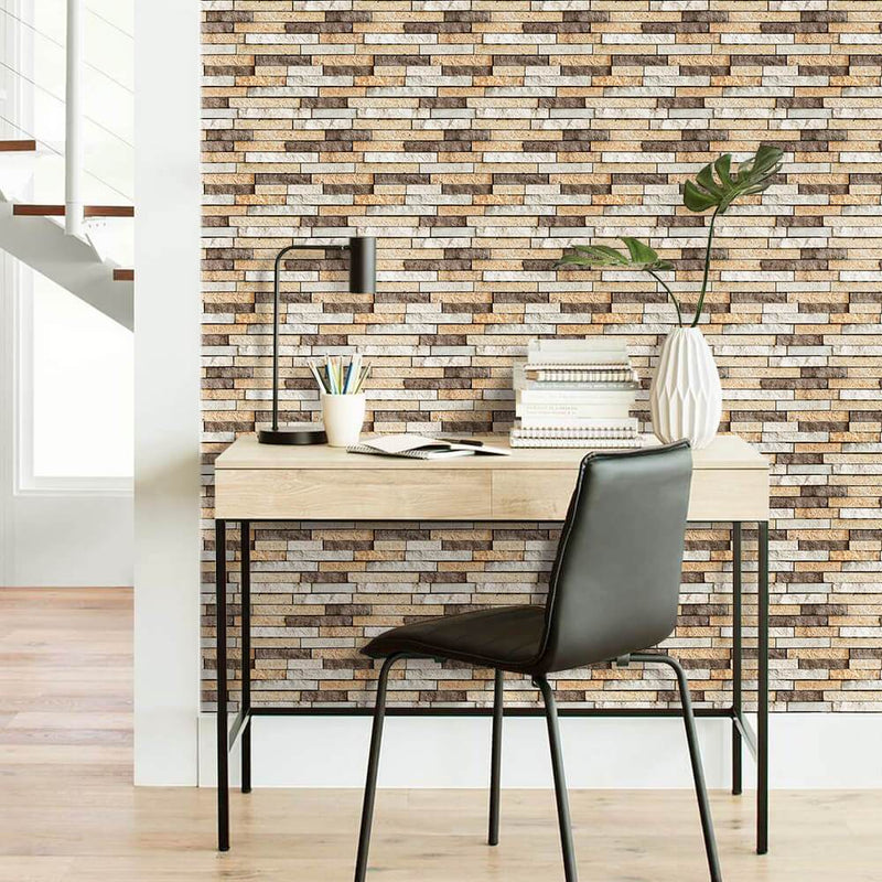 3D_Brown_Ledge_Stone_Peel_and_Stick_Wall_Tile_Commomy Decor