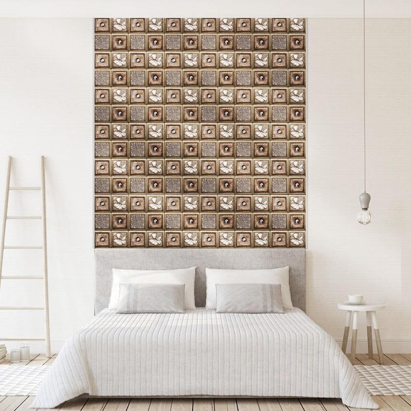 3D Vintage Art Peel and Stick Wall Tile - Commomy