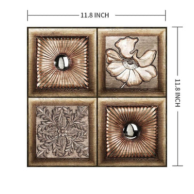 3D Vintage Art Peel and Stick Wall Tile - Commomy