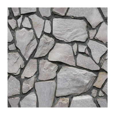 3D Vintage Gray Stone Peel and Stick Wall Tile - Commomy