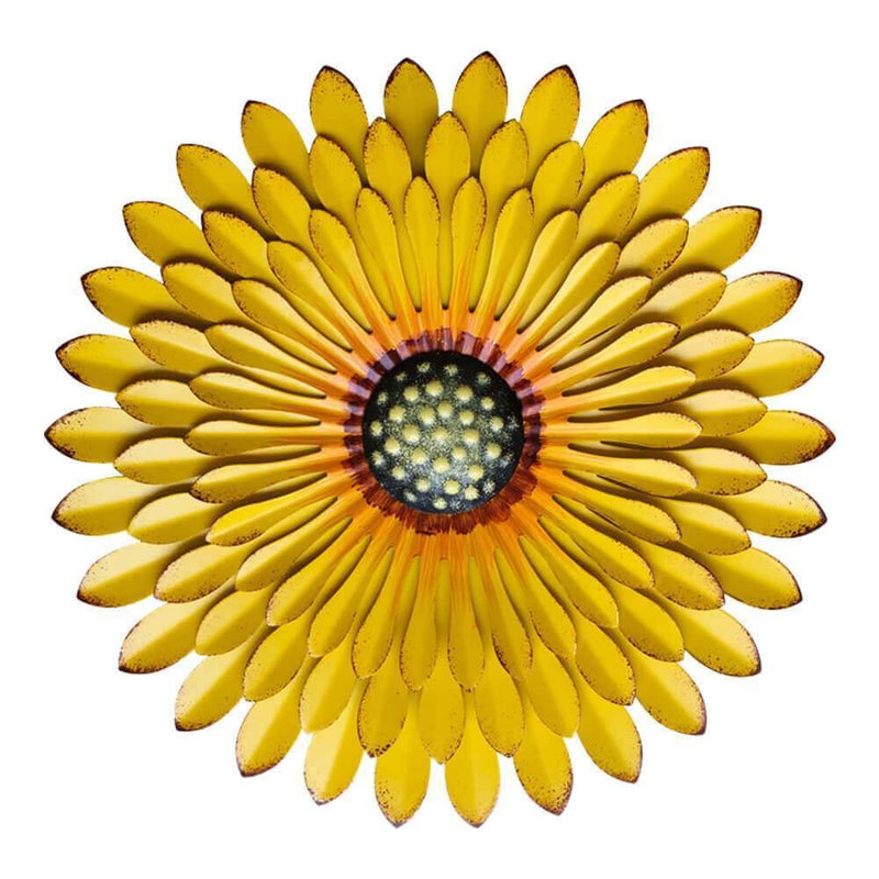 3D Metal Art Chrysanthemum Flower Wall Decor - Commomy