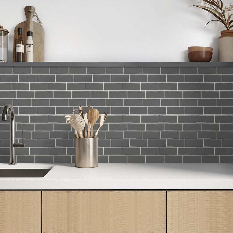 Slate Grey Backsplash
