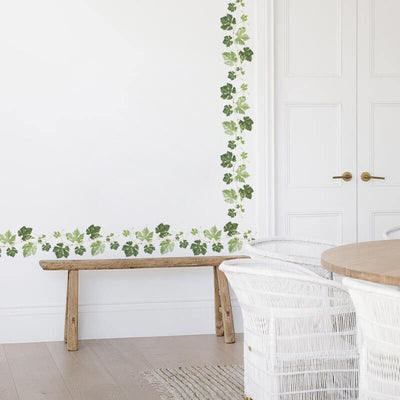 Gourd Leaf Vine Peel and Stick Decals - Commomy
