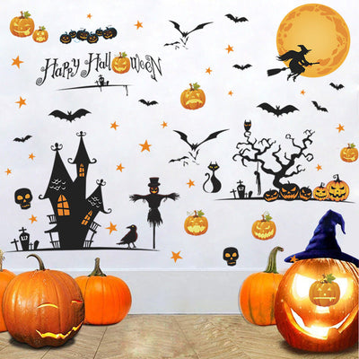 Halloween Peel and Stick Wall Decals