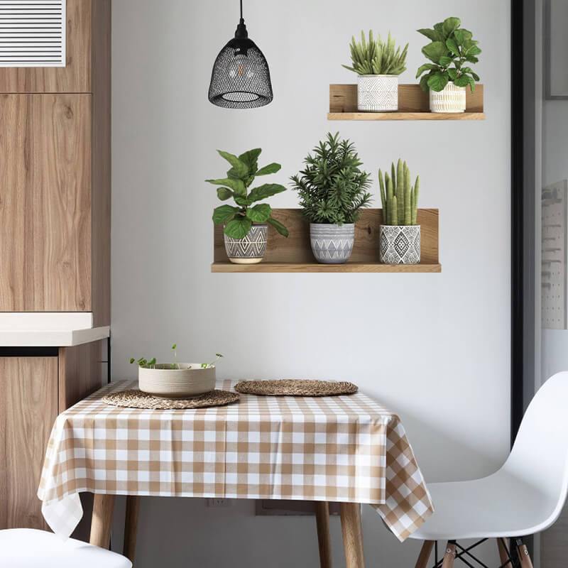 Potted Herbs Peel and Stick Decals - Commomy