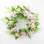Rose and Chrysanthemum Floral Wreath for Front Door and Home Decor - Commomy