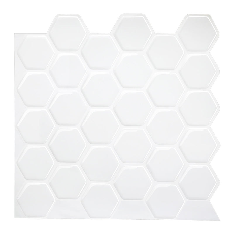 Pure_White_Hexagon_Peel_and_Stick_Backsplash_Tile_Commomy Decor
