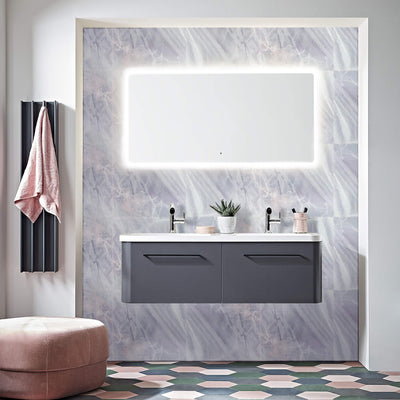 Purple Marble Peel and Stick Wall Tile - Commomy