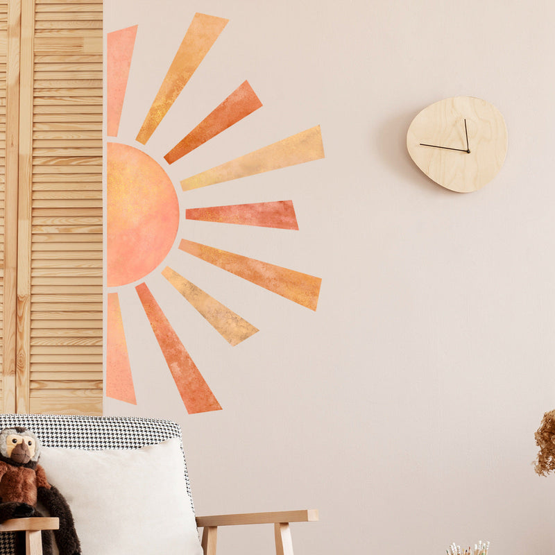 Sunrise Peel and Stick Wall Decals_Commomy Decor