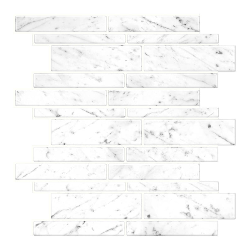 White_Carrara_Thicker_Subway_Peel_and_Stick_Backsplash_Tile_Commomy Decor