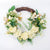 Peony and Carnation Floral Wreath for Front Door and Home Decor - Commomy