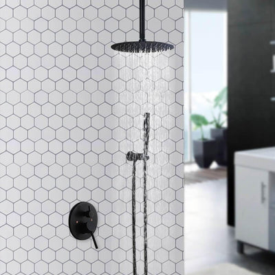 White Thicker Hexagon Peel and Stick Backsplash Tile - Commomy