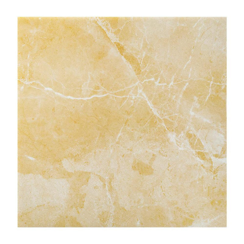 Yellow Marble Peel and Stick Wall Tile - Commomy